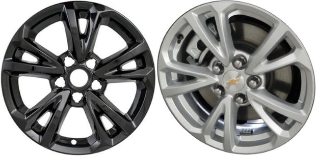 Chevrolet Equinox Black Wheel Protectors (2016 - 2017) 17 Inch Set
