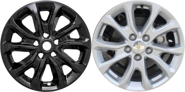 Chevrolet Equinox Black Wheel Protectors (2018 - 2021) 17 Inch Set