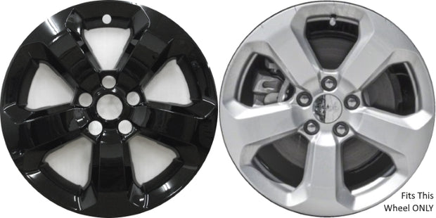 Jeep Compass (2018 - 2021) Black Protectors 17 Inch Set