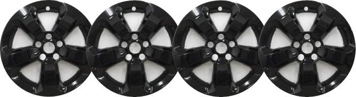 Jeep Compass (2018 - 2021) Black Protectors 17 Inch Set