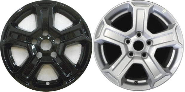 Jeep Wrangler (2019 - 2023) JL (2018) Black Wheel Protectors 17 Inch Set