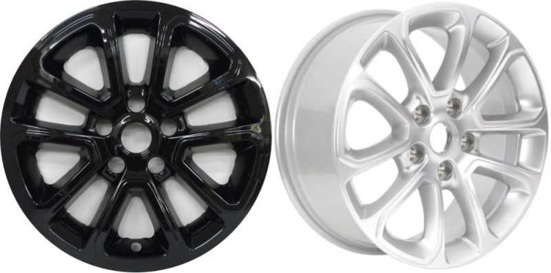 Jeep Grand Cherokee (2014 - 2016) (2021) WK (2022) Black Wheel Protectors 18 Inch Set