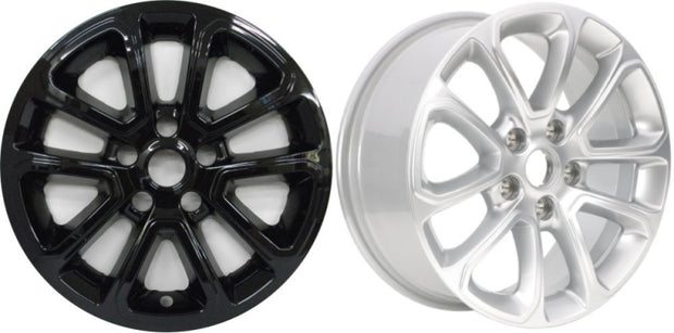 Jeep Grand Cherokee (2014 - 2016) (2021) WK (2022) Black Wheel Protectors 18 Inch Set