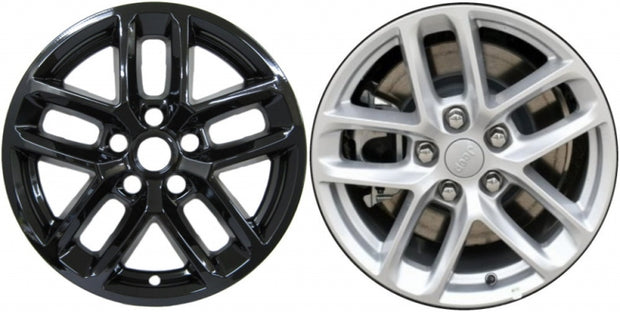 Jeep Grand Cherokee (2022 - 2025) L (2021-2025) Black Wheel Protectors 18 Inch Set