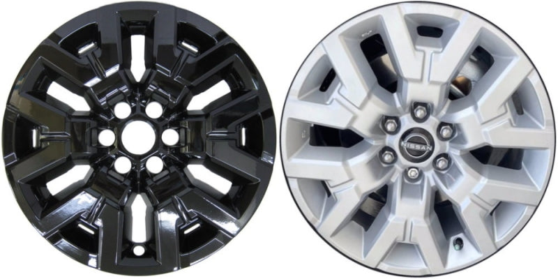 Nissan Frontier (2022 - 2024) Black Wheel Protectors 17 Inch Set