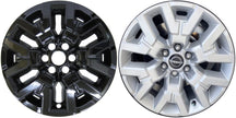 Nissan Frontier (2022 - 2024) Black Wheel Protectors 17 Inch Set