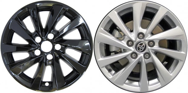 Toyota Camry Black Wheel Protectors 17 Inch Set Fits (2021 - 2024)