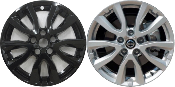 Will NOT Fit 4x4 or AWD Vehicles Nissan Rogue (2017 - 2020) Sport (2020-2022) Black Wheel Protectors 17 Inch Set