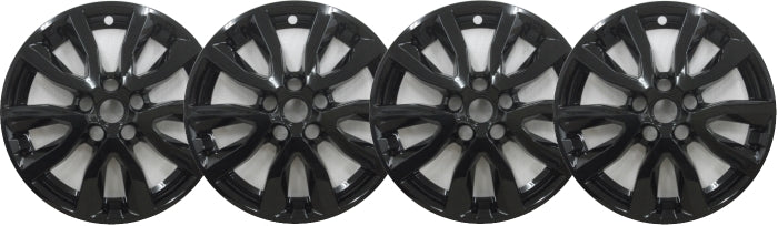 Will NOT Fit 4x4 or AWD Vehicles Nissan Rogue (2017 - 2020) Sport (2020-2022) Black Wheel Protectors 17 Inch Set