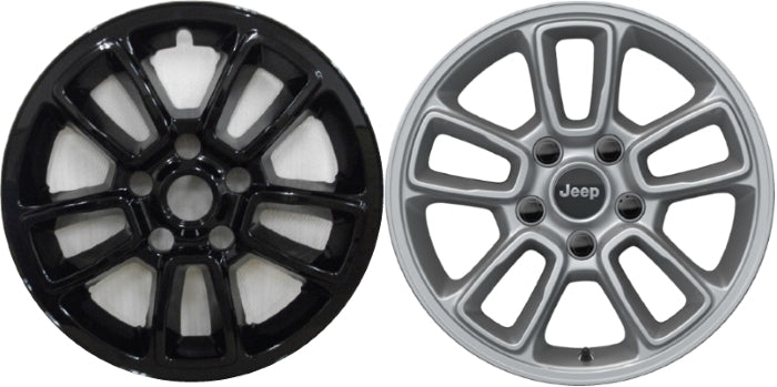 Jeep Grand Cherokee (2018 - 2020) Black Wheel Protectors 17 Inch Set