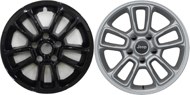 Jeep Grand Cherokee (2018 - 2020) Black Wheel Protectors 17 Inch Set