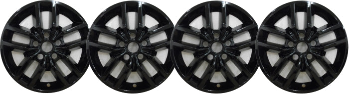 Jeep Grand Cherokee Black Wheel Protectors (2017 - 2018) 18 Inch Set