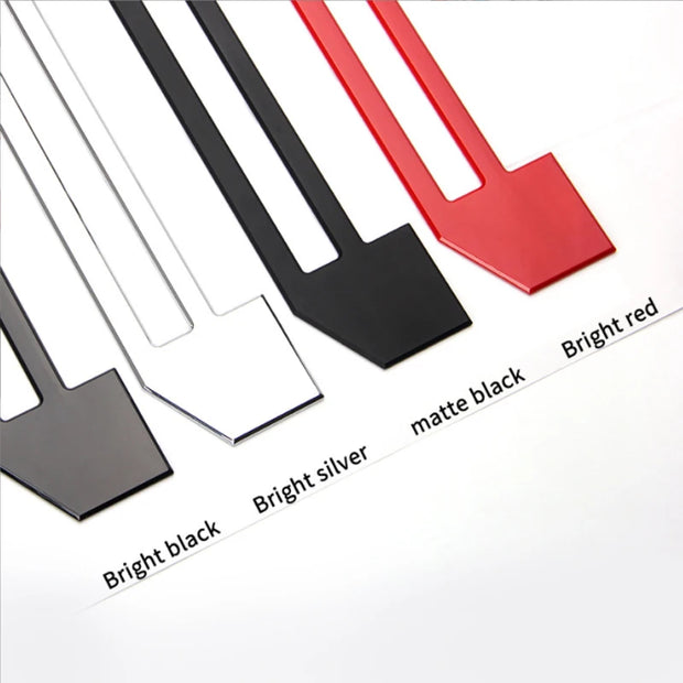 F-150Tailgate Bumper Decal Black Red Silver (2014-2023 Variant Years at Selection)