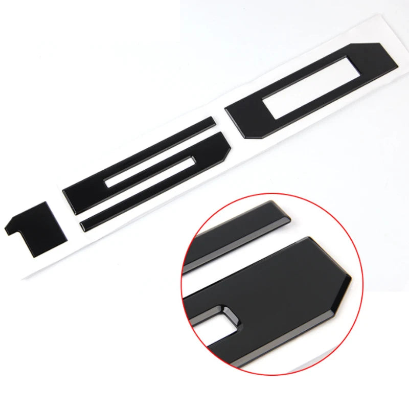 F-150Tailgate Bumper Decal Black Red Silver (2014-2023 Variant Years at Selection)