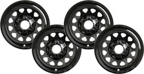 Chevy Colorado (2023 - 2025) Silverado (2019 - 2025) GMC Sierra (2019 - 2025) Black Wheel Protectors 17 Inch Set