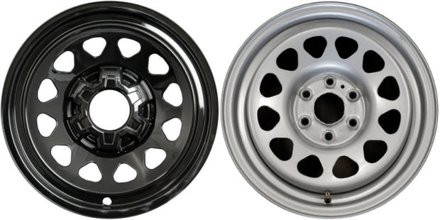 Chevy Colorado (2023 - 2025) Silverado (2019 - 2025) GMC Sierra (2019 - 2025) Black Wheel Protectors 17 Inch Set