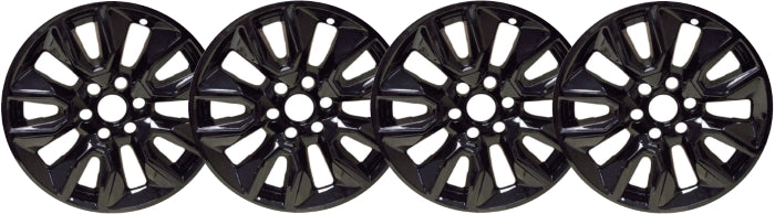 Chevy Silverado 1500 (2019 - 2025) Black Wheel Protectors 20 Inch