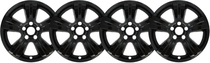 Jeep Compass (2011-2017) Dodge Caliber (2007-2012) Patriot (2011-2017) Black Wheel Protectors 17 Inch