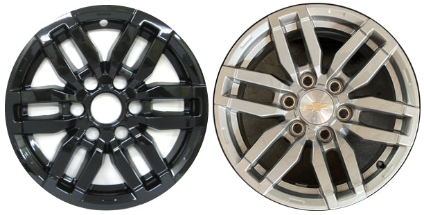 Chevy Colorado Black Wheel Protectors (2023 - 2025) 17 Inch Set