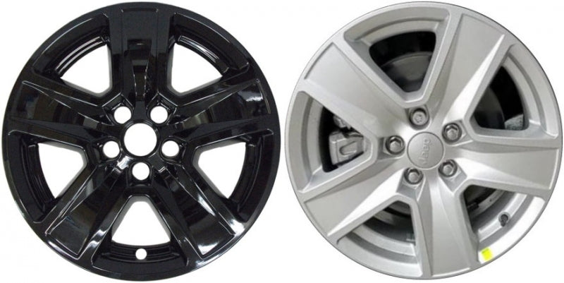 Jeep Compass (2022) Black Protectors 17 Inch Set