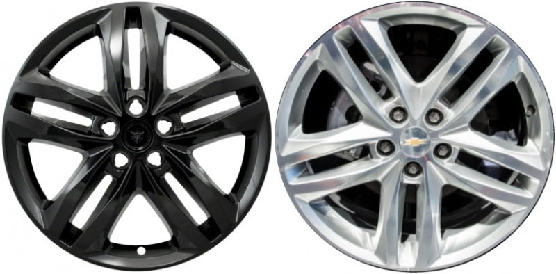 Chevrolet Equinox Black Wheel Protectors (2018 - 2021) 19 Inch Set