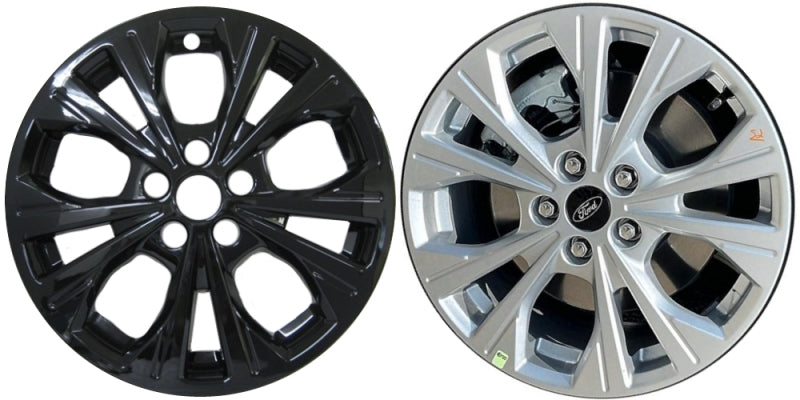 Ford Escape Black Wheel Protectors 17 Inch Set Fits (2023-2025)