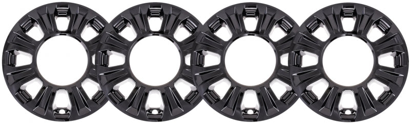 Ford F-250 / F-350 (2020 - 2022) Black / Chrome Wheel Protectors 18 Inch Set