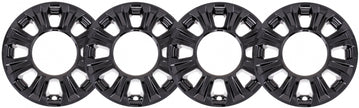 Ford F-250 / F-350 (2020 - 2022) Black / Chrome Wheel Protectors 18 Inch Set