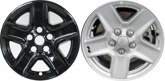 Jeep Gladiator (2020 - 2023) Black Wheel Protectors 17 Inch Set