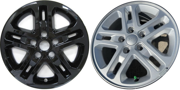 Jeep Grand Cherokee(2022 - 2025) L (2021 - 2023) Black Wheel Protectors  17 Inch Set