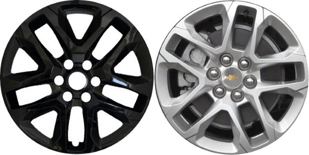 Chevrolet Traverse Black Wheel Protectors (2018 - 2023) 18 Inch Set