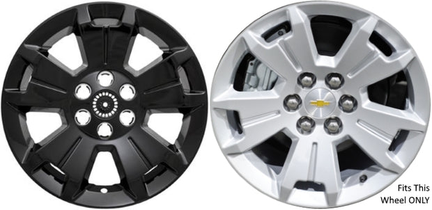 Chevy Colorado (2015 - 2022) Black Wheel Protectors 17 Inch Set