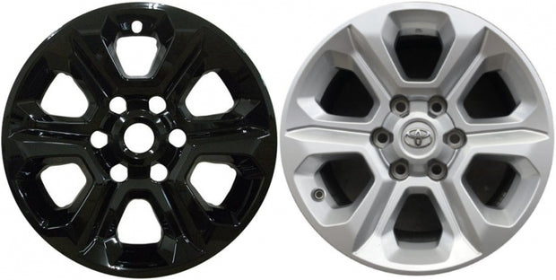 Toyota 4Runner Black Wheel Protector 17 Inch Set Fits (2014 - 2024)