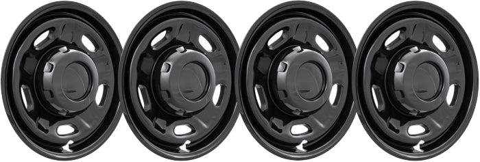 Ford F-250 / F-350 (2010 - 2025) Black Wheel Protectors 17 Inch Set