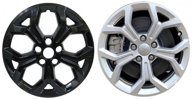 Jeep Compass (2024 - 2025) Black Protectors 17 Inch Set