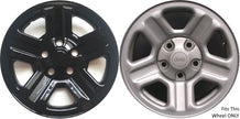 Jeep Wrangler (2007 - 2017) JK (2018) Black Wheel Protectors 16 Inch Set