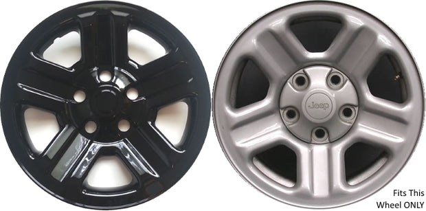 Jeep Wrangler (2007 - 2017) JK (2018) Black Wheel Protectors 16 Inch Set