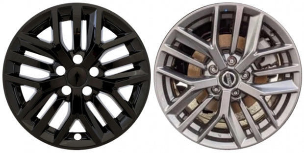 Nissan Rogue (2021 - 2025) Black Wheel Protectors 17 Inch Set