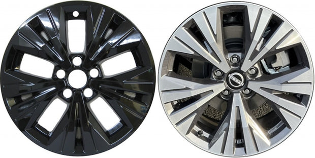 Nissan Rogue (2021 - 2023) Black Wheel Protectors 18 Inch Set