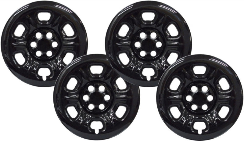 Nissan Frontier (2005 - 2025), Xterra (2005 - 2015) Black Wheel Skins Protectors 16 Inch Set