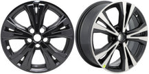Nissan Rogue (2017-2020) Black Wheel Protectors 18 Inch Set