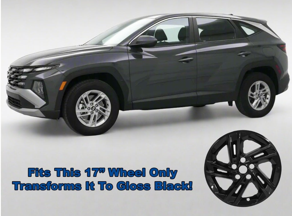 HYUNDAI TUCSON (2025-2026) SE 17” GLOSS BLACK SET OF 4