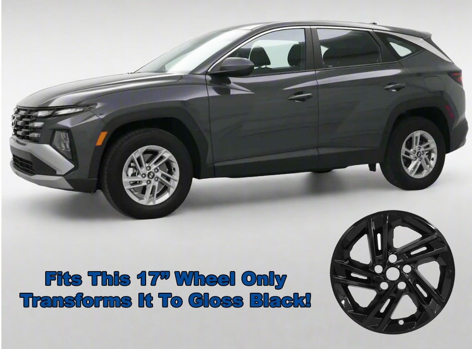 HYUNDAI TUCSON (2025-2026) SE 17” GLOSS BLACK SET OF 4