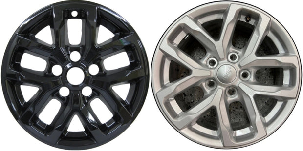 Jeep Gladiator (2022 - 2023) Wrangler (2023) Black Wheel Potectors 17 Inch Set
