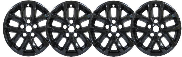Jeep Gladiator (2022 - 2023) Wrangler (2023) Black Wheel Potectors 17 Inch Set